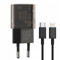 Greitas įkroviklis 30w su Usb-c ir Usb-a prievadais, laidas Lightning