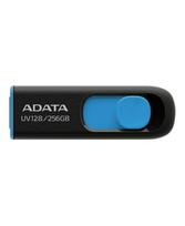 ADATA | USB Flash Drive | UV128 | 256GB | USB Type-A | Black/Blue