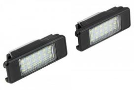 LED numerių apšvietimas Citroen C4 Grand Picasso, DS4, C5, Peugeot 208, 308, 508 2010-