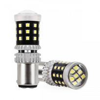 LED lemputės su lęšiu CANBUS 12-24v P21/5w BAY15d