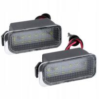 LED numerių apšvietimo rinkinys ME Premium, 2 Led Numerio Žibintų Rinkinys, Ford C-Max Ii Fiesta Mk7 Focus 2 Mk2 Focus 3 Mk3 Kuga Mondeo 4 Mk4 S-Max Tourneo Transit 14- Galaxy Jaguar Xf Xj, ME Premium