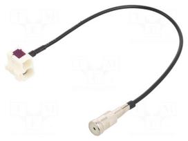 Antenna adapter | Fakra socket,ISO socket | 0.23m | Audi | RNS-E