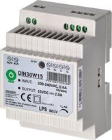 Maitinimo blokelis 15v 2a 30w Din, vaizdo domofonams