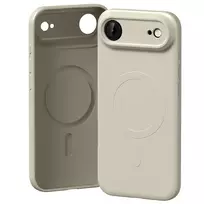 Mercury Semi-Silicone phone case with MagSafe support for iPhone 17 Air Gray