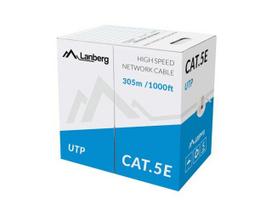 Lanberg LCU5-11CC-0305-S networking cable Grey 305 m Cat5e U/UTP (UTP)