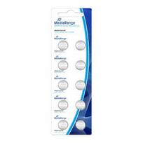 MediaRange MRBAT112 Premium šarminės mygtukinės baterijos, AG10 LR54, 1.5V, 72mAh, 10 vnt.