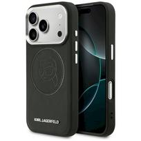 Karl Lagerfeld K Head Point Logo MagSafe Case for iPhone 17 Pro Max / black