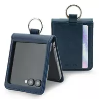 Mercury Basic Diary Case for Samsung Galaxy Z Flip7 in Navy Blue