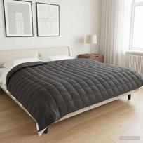 Svorio antklodė Antracito 200 x 230 cm 13 kg 100% Medvilnė 205T