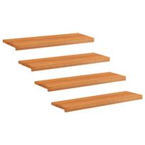 Laiptų pakopos 4 vnt. 100 x 25 x 2 cm Šviesiai rudas