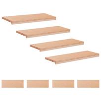 Laiptų pakopos 8 vnt. 80 x 30 x 2 cm Natūrali