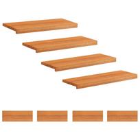 Laiptų pakopos 8 vnt. 70 x 30 x 2 cm Šviesiai rudas