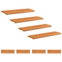Laiptų pakopos 8 vnt. 100 x 30 x 2 cm Šviesiai rudas
