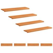 Laiptų pakopos 8 vnt. 120 x 30 x 2 cm Šviesiai rudas