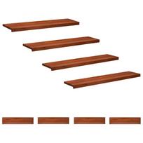 Laiptų pakopos 8 vnt. 120 x 25 x 2 cm Ruda Kietas bukas medis