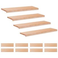 Laiptų pakopos 12 vnt. 90 x 25 x 2 cm Natūrali