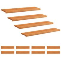 Laiptų pakopos 12 vnt. 120 x 25 x 2 cm Šviesiai rudas