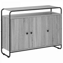 Komoda Pilka Sonoma 102 x 35 x 75 cm Apdirbta mediena