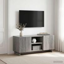 Televizoriaus stovas 90 x 34.5 x 40 cm Pilka Sonoma
