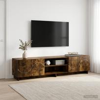 Televizoriaus stovas 180 x 34,5 x 40 cm Dūminio ąžuolo