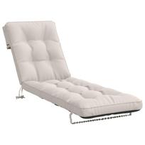 Saulės gultų pagalvė VIANEN 100% poliesteris Balta