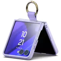 Mercury Gold Ring Case for Samsung Galaxy Z Flip7 Lilac
