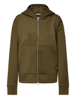 Woodbird - Wbfuji Scuba Zip Hoodie - Džemperis - Chaki spalva
