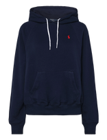 Polo Ralph Lauren - Shrunken Fit Lightweight Fleece Hoodie - Džemperis - Tamsiai mėlyna