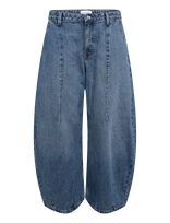 Topshop - Tsmathilde Mr Barrel Dnm Jeans Mb - Barrel džinsai - Mėlyna