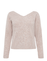 Topshop - Tsfiona Knitted Jumper Knt - Megztinis - Smėlio