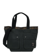 Barbour - Barbour Field Wax Carry All Tote Bag - Tote krepšys - Chaki spalva