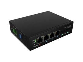 Lanberg ILGE-4P-2S-90 network switch Unmanaged Fast Ethernet (10/100) Power over Ethernet (PoE) 1U Black