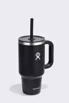 „Hydro Flask“ termo puodelis „All Around Travel Tumbler“, 32 oz (946 ml) – juodas