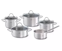 „Fissler Palermo“ 5 puodų rinkinys
