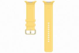 Geltonas „Samsung SNL35LY Sport Band“ laikrodžio dirželis (M/L), skirtas „Galaxy Watch9“ ir „Galaxy Watch8“