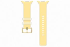 Geltonas „Samsung SXL34SY Misty Band“ laikrodžio dirželis (S/M), skirtas „Galaxy Watch9“ ir „Galaxy Watch8“