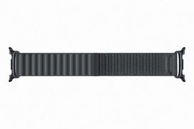 Juodas „Samsung SVL32SK Fabric Band“ medžiaginis laikrodžio dirželis (S/M), skirtas „Galaxy Watch9“ ir „Galaxy Watch8“