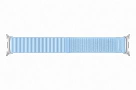 Mėlynas „Samsung SVL33LL Fabric Band“ medžiaginis laikrodžio dirželis (M/L), skirtas „Galaxy Watch9“ ir „Galaxy Watch8“