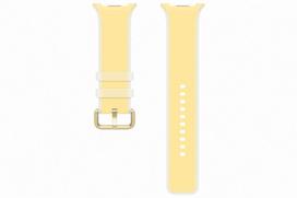 Geltonas „Samsung SXL35LY Misty Band“ laikrodžio dirželis (M/L), skirtas „Galaxy Watch9“ ir „Galaxy Watch8“