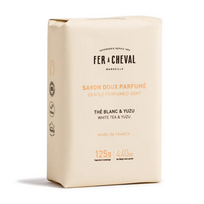 FER A CHEVAL parfumuotas muilas su baltąja arbata ir Yuzu vaisių aromatu 125g
