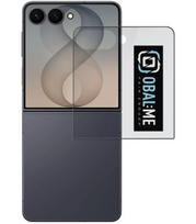 (Privacy) Apsauginis grūdintas stiklas Samsung Galaxy Z Flip 8 telefonui "OBAL:ME 5D Glass Screen Protector"