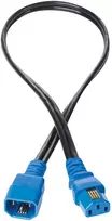 HP HPE 2.0 m 10 A C13-C14 Juodas Jumper laidas