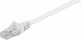 Triton CAT 5e jungiamasis kabelis, U/UTP, baltas - kabelio ilgis 1,5 m