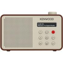 Radio JVC Kenwood CR-M25DAB-T Radio – DAB+ Automatic Safety Alert – Portable – Mocca | 0019048242570 | 0019048242570
