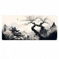 Žaidimų pelės kilimėlis, Pagoda Sakura, 900x400 mm, 4 mm, 1 vnt.
