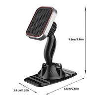 Car Phone Holder Universal Magnetic Mobile Phone Stand Auto Interior Dashboard Phone Navigation Support Bracket Car 01 black
