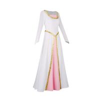 Fiona White Dress Cosplay Costume For Shrek Fans With Princess Style For Game Events M white