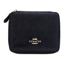 COACH Jewelry Box Cross Grain Leather Storage Box Unisex Black C4470-IMBLK One Size 3 geltona