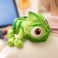 15cm Imitacinis Žalias Chameleonas Pliušinis Lėlės Žaislas Pascal Priklijuojami Gyvūnai Pečių Pliušinės Lėlės Žaislai Kalėdinė Dovana Berniukams Mergaitėms about 15cm green
