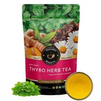 TEACURRY ThyroHerbal Tea - 50 Grams Loose Tea | Thyroid Care Tea - Support in facing issues with balancing TSH, T3, T4 levels Manage Weight beige